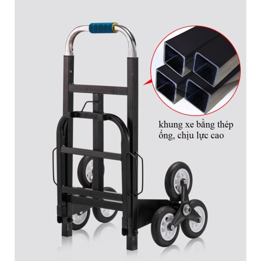 Xe kéo đẩy hàng leo cầu thang 6 bánh tải trọng 200kg WEICOM 9300