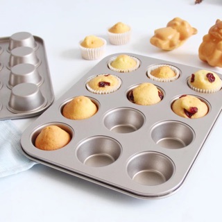 Khuôn cupcake 12 lỗ chống dính