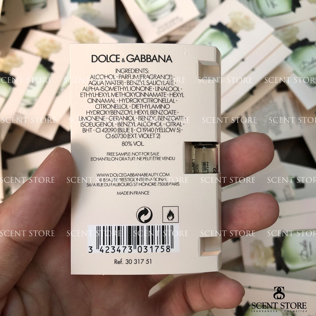 Scentstorevn - Vial chính hãng nước hoa D&amp;G Dolce Edp [1.5ml]