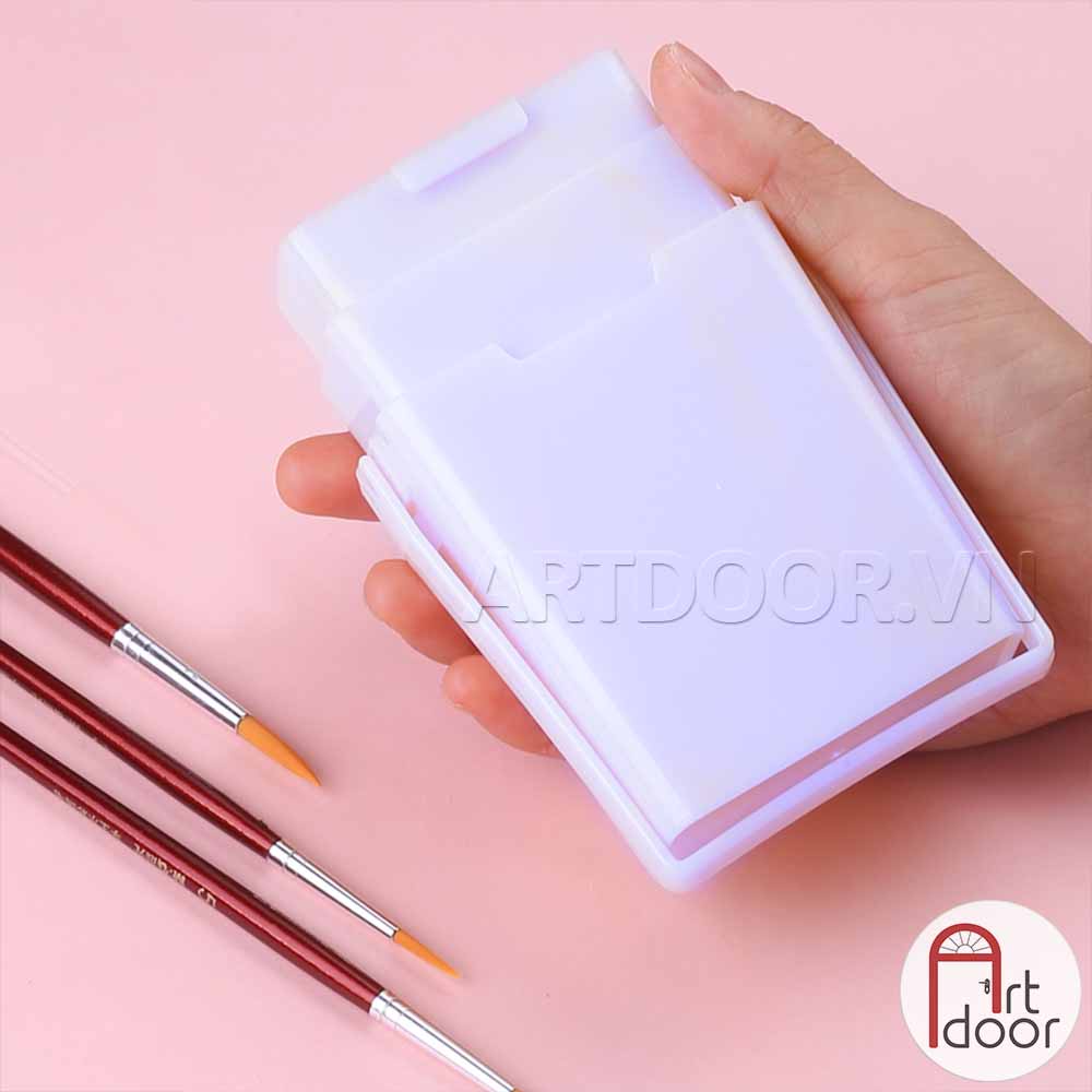 [ARTDOOR] Khay Xô rửa cọ HOLBEIN Mini gấp gọn (3 ngăn)