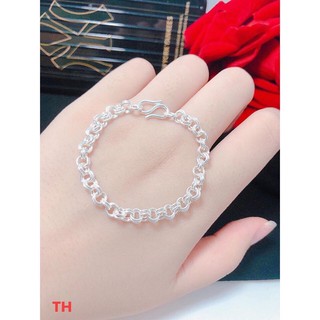 Lắc tay gạo bạc ta nguyên chất cho bé