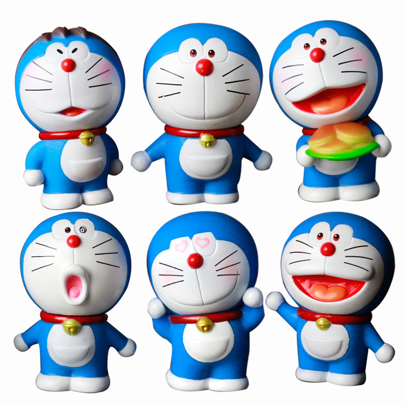 Mô Hình Doraemon 7cm Trang Trí Nội Thất Xe Hơi