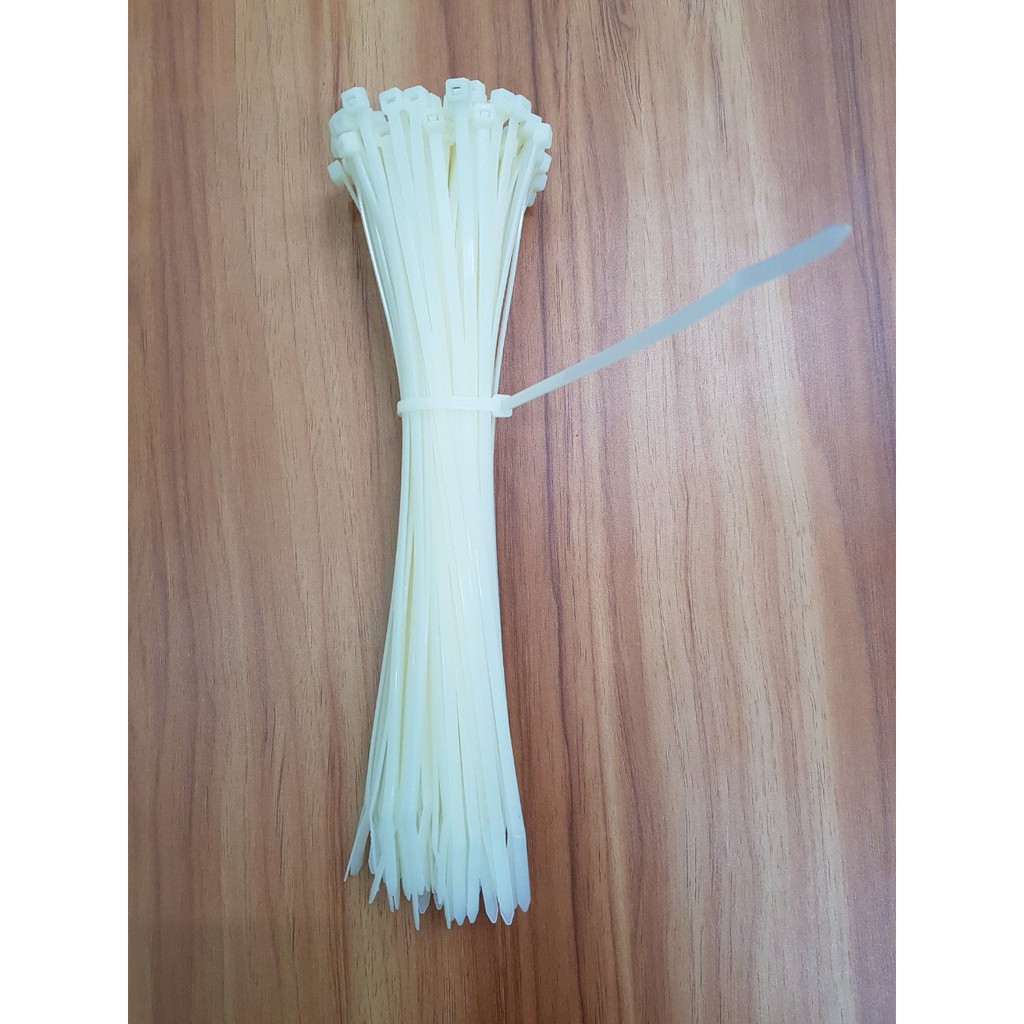 Dây rút nhựa Đài Loan 30 cm - Bịch 100 sợi