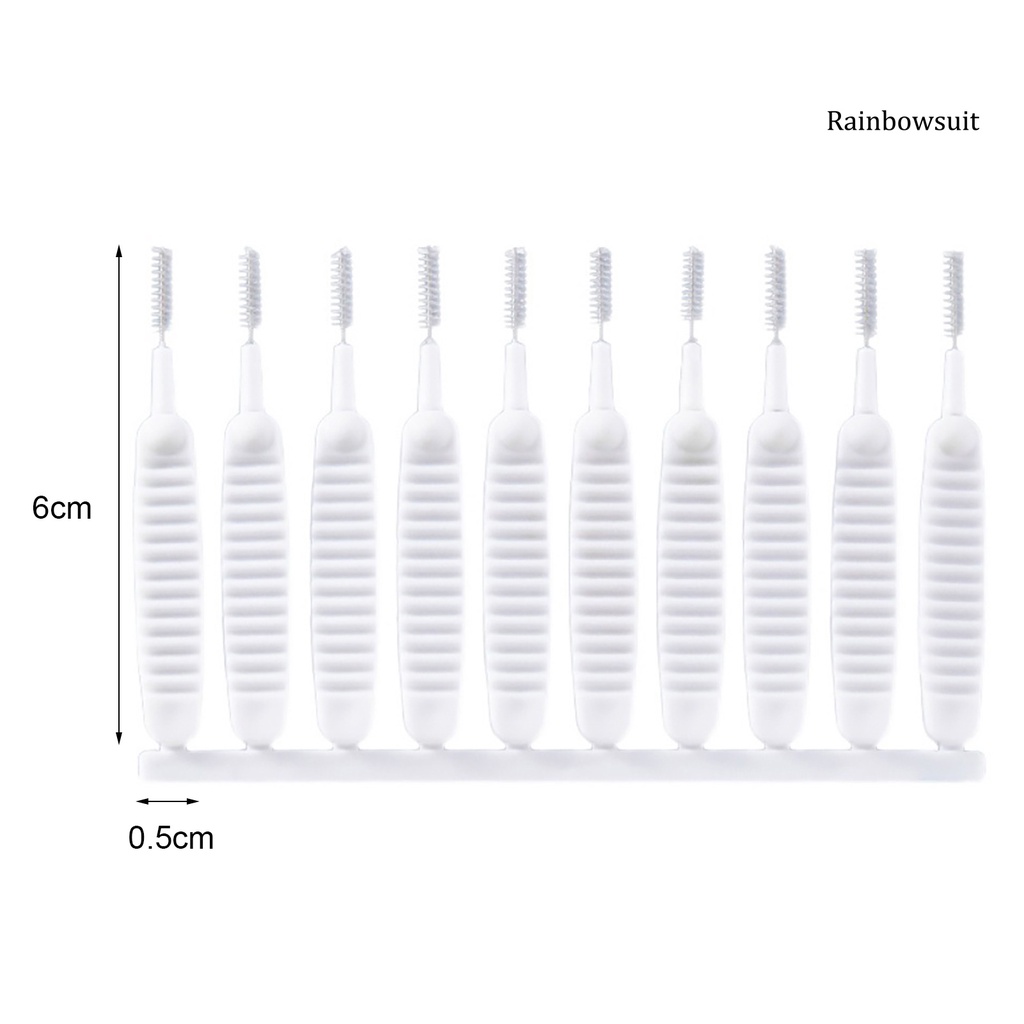 Set 10 Cọ Vệ Sinh Đa Năng Tiện Dụng Chất Lượng Cao