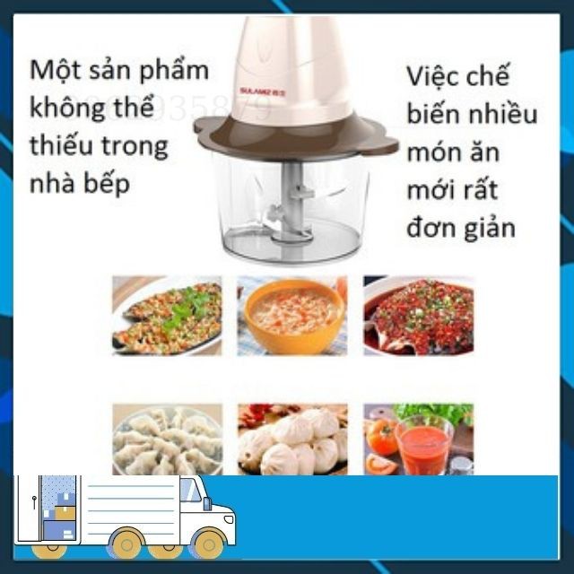 [ HÀNG LOẠI TỐT ] Máy Xay Thịt Đa Năng 2 Chế Độ, Máy Xay Hoa Củ Quả-SULAMIZ-J001 Hutabi hungzadung