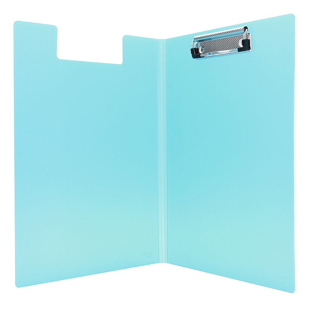 Bìa trình ký nhựa PP kép Flexoffice FO-CB03, màu xanh, kích thước 320 x 225mm, đựng được 80 tờ Ã4, chính hãng Thiên Long