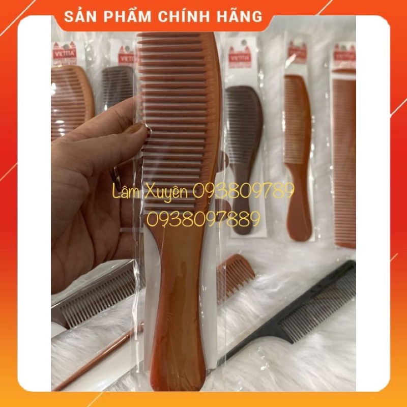 Lược sừng chải tóc bản lớn nhỏ cắt nam nữ salon CHUYÊN DỤNG bền bắt tóc chịu nhiệt cho cắt lược hớt tóc nam barber