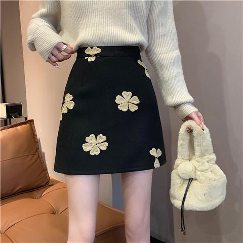 Chân Váy Len Ngắn Thời Trang Dành Cho Nữ  tao bao