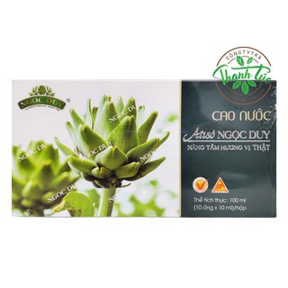 [SALE] Cao Nước Atiso Ngọc Duy Hộp 10 Ống