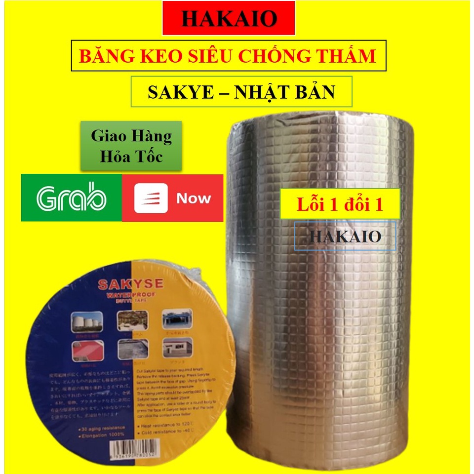 [Made in Japan] Băng Keo Chống Thấm SAKYSE Chống Thấm Dột, Thấm Nước, Dán Mọi Bề Mặt - Yoko Store