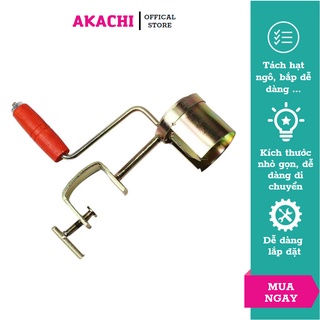 Dụng cụ tách hạt ngô, bắp / máy tuốt ngô gia đình tay quay tiện lợi