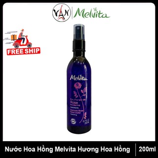 Nước hoa hống Melvita Damask Rose Floral Water