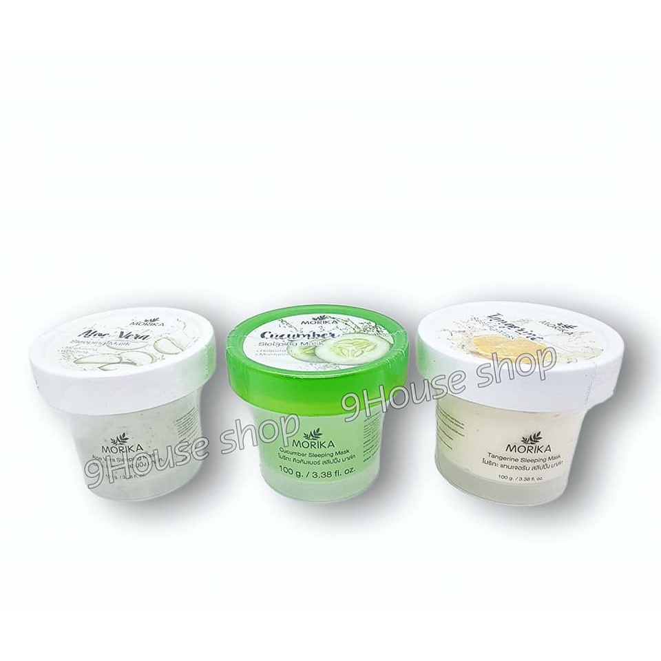 01 Hủ Mặt Nạ Ngủ Dưỡng Da MORIKA Sleeping Mask Thái Lan 100gram