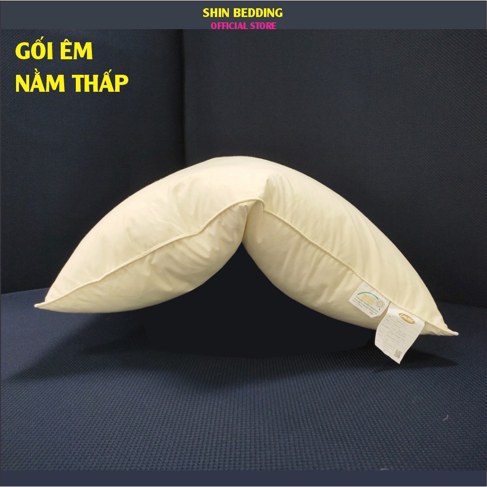 Ruột gối lông ngỗng tự nhiên feather hiệu laube hàng chính hãng Nhật Bản