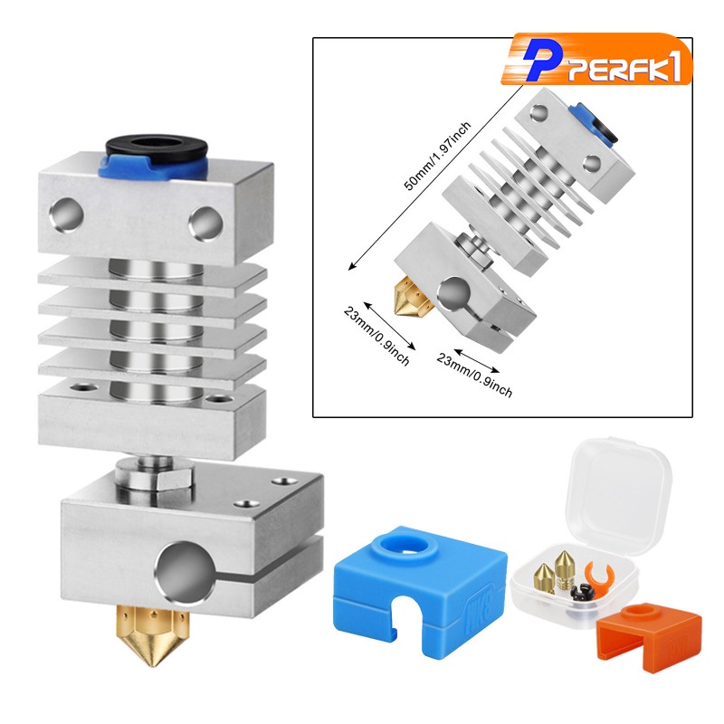 [TIKTOK Hot] 3D Printer All Metal Hot End Extruder Kit for CR-10 Ender 2 Ender 3