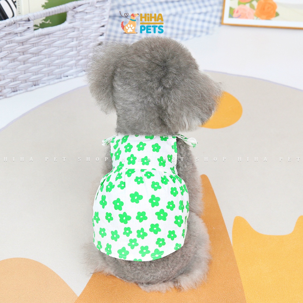 Áo Cho Chó Mèo Thời Trang Hàn Quốc Quần Áo Thú Cưng Thiết Kế Dễ Thương Mùa Hè Hihapet.