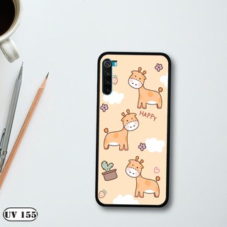 Ốp lưng nhám Xiaomi Redmi Note 8 - in hình