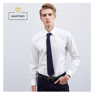 Áo sơ mi nam thiết kế regular fit mantino - sm202