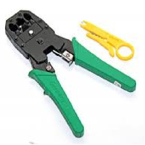 Combo: Kìm Bấm Mạng + Bộ Test Mạng + 100 Hạt Mạng RJ45