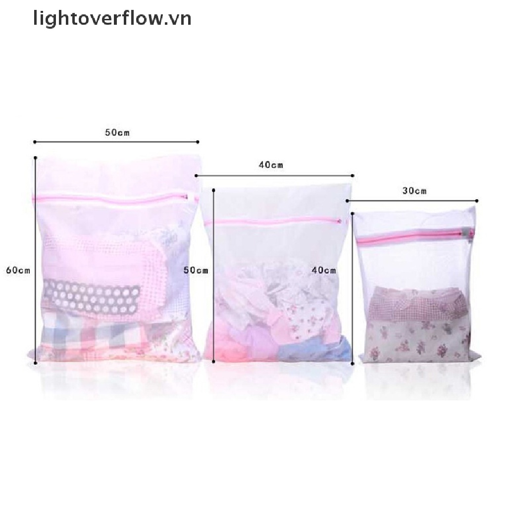 Túi Lưới Giặt Đồ Lót / Vớ 3 Kích Cỡ Tiện Dụng Cho Máy Giặt