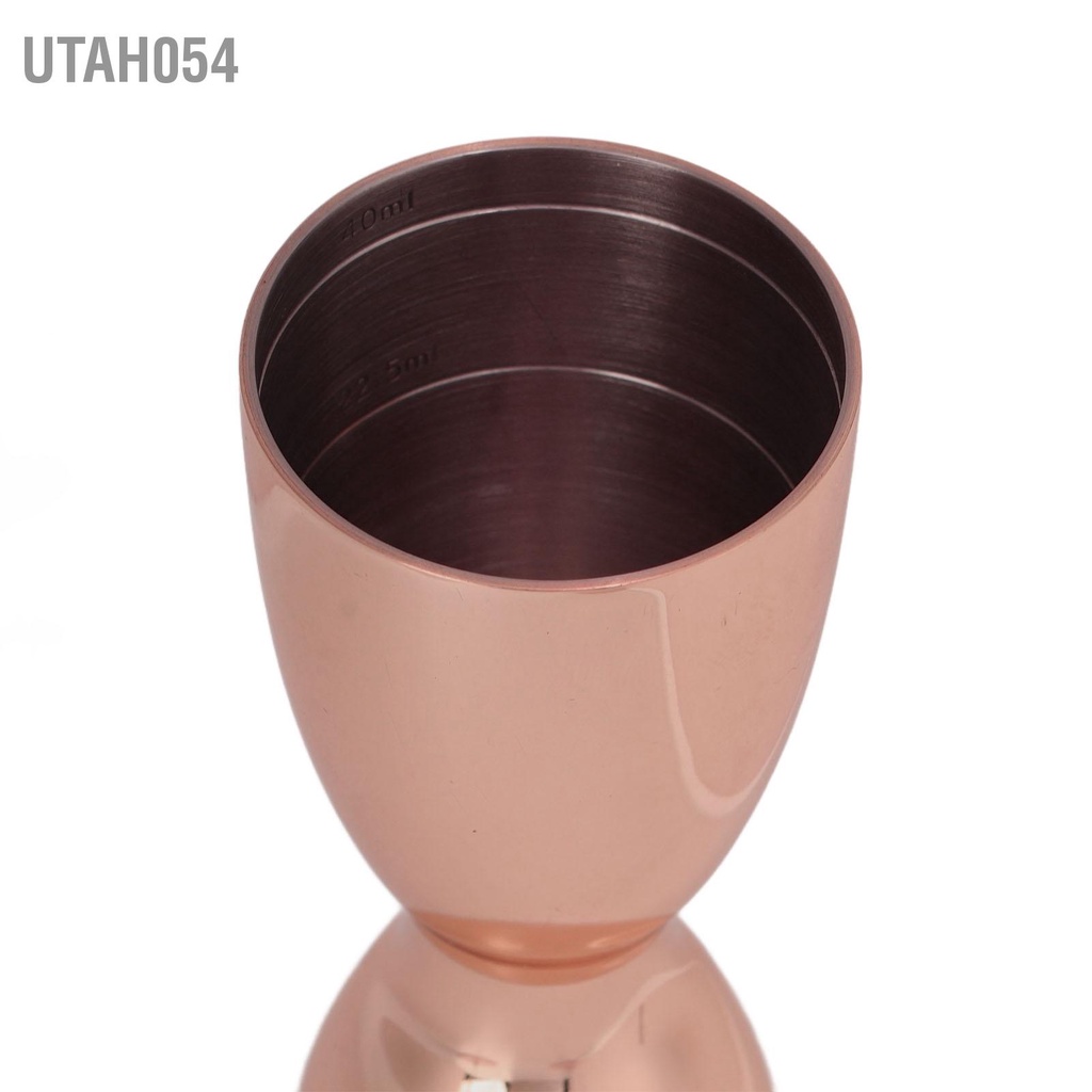 Ly đong , Cốc Jigger định lượng Pha Chế Cocktail 2 đầu Bằng Thép không gỉ cho Quầy bar