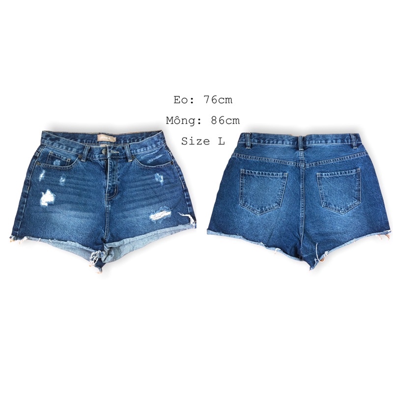 Quần sort Jean nữ thanh lý