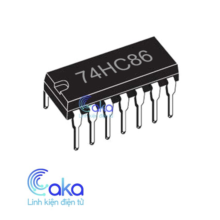 IC 74HC86N 74HC86N IC GATE XOR 4CH 2-INP