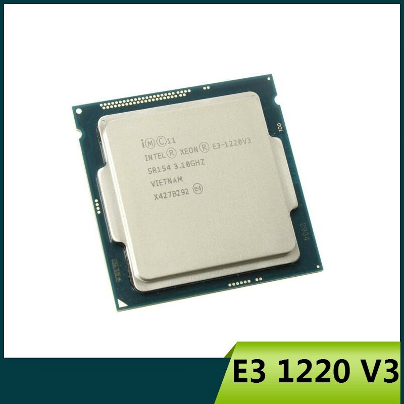 Bộ xử lý Intel® Xeon® E3-1220 v3 CPU mạnh ngang i5 4570 tặng kèm keo tản nhiệt