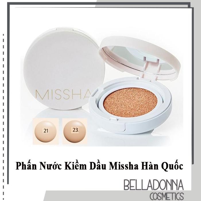 Phấn Nước Siêu Kiềm Dầu, Che Phủ Tốt Missha M Magic Cushion Cover SPF50+ Pa+++
