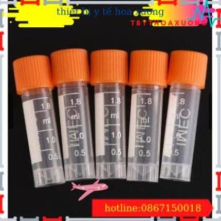Ống Cryo, Ống LưuTrữ Lạnh Tế Bào 5 ml [10 ống]