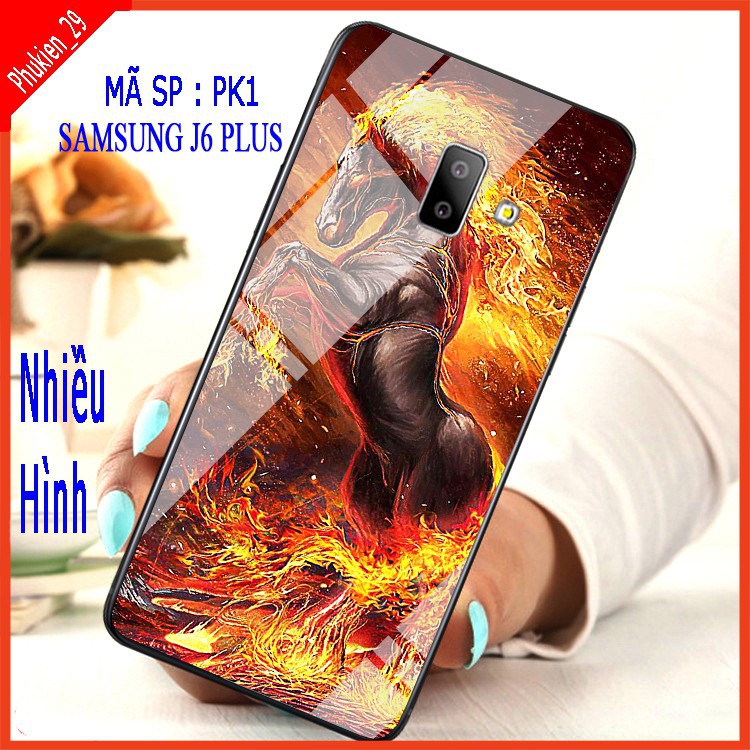 Ốp lưng kính 3D SAMSUNG J6 PLUS mặt kính 3d sang trọng sắc nét, sản phẩm thật shop có cung cấp video giới thiệu ạ