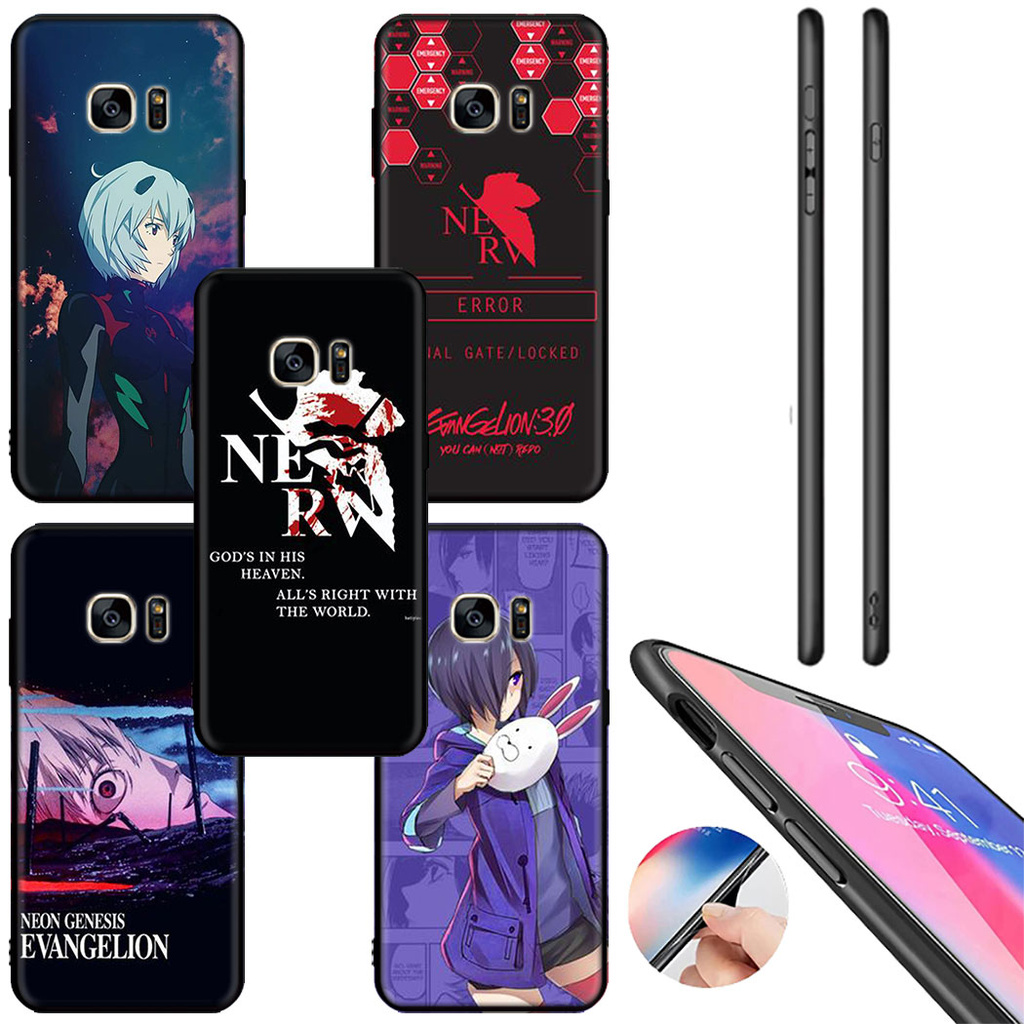 Ốp Điện Thoại Silicon Mềm Hình Neon Genesis Evangelion Bnt98 Cho Samsung A2 Core A3 A7 A5 A6 A8 Plus 2018