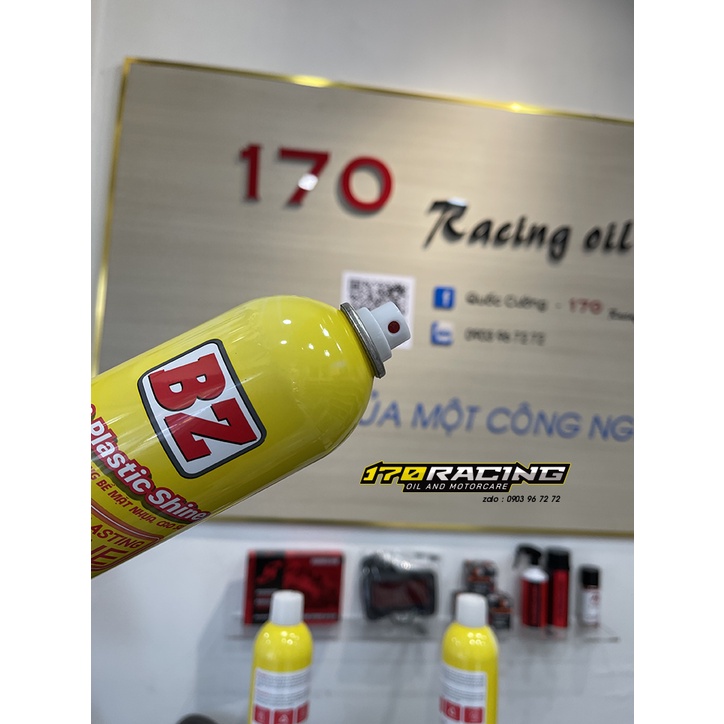 (HCM) Chai Xịt Vệ Sinh , Dưỡng Lốp Xe BZ Long Lasting Shine Dung Tích 450 ML