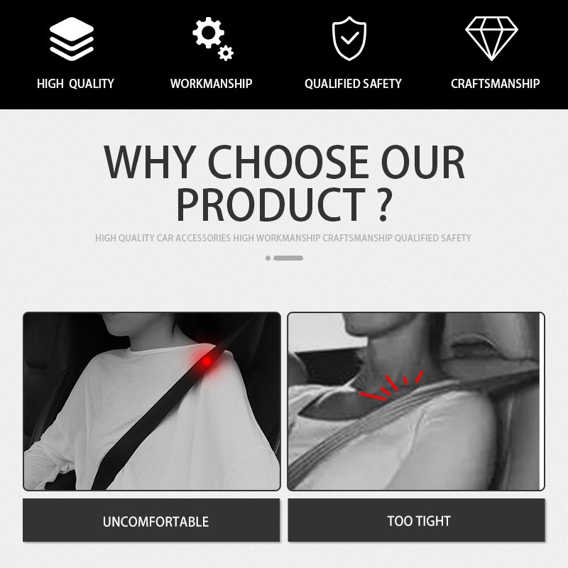 JDM dây đai an toàn đệm ô tô 2PC phổ cập phong cách nhật bản Đệm Bọc Dây Đai An Toàn Xe Hơi Thoải Vỏ bọc dây đai an toàn họa tiết xe hơi  trang trí  Bao bọc vai xe hơi sự bảo vệ Bọc vải đệm vai dây đai an toàn xe hơi phụ kiện nội thất ô tô