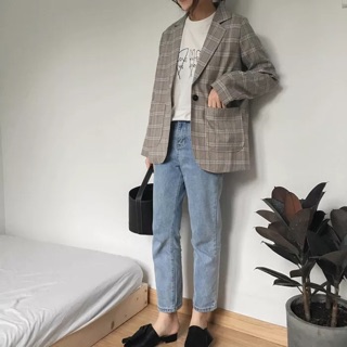 Ảnh thật 🎀Áo khoác Blazer IDOL size SM ODER