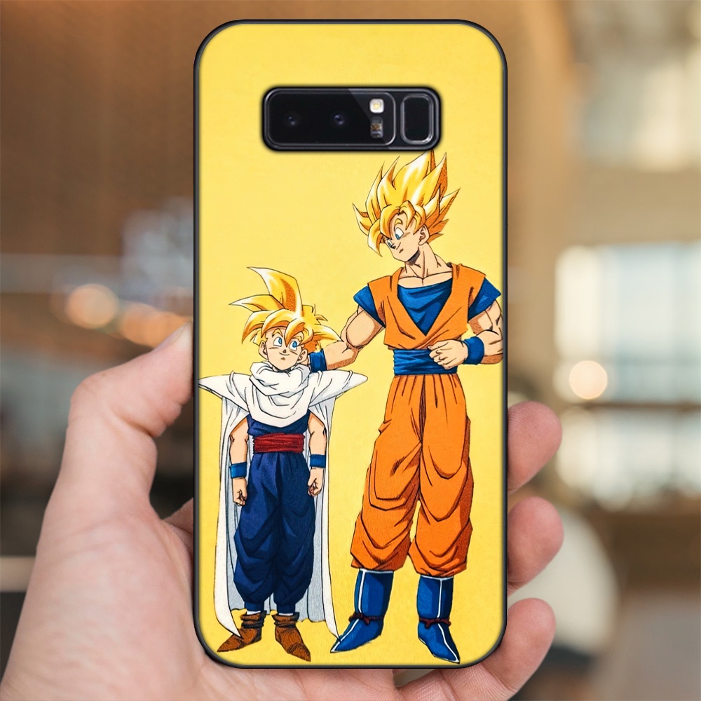 Ốp lưng Samsung Note 8 viền đen in hình Gohan Dragon Ball