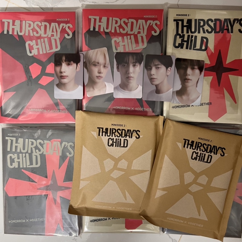 HÌNH ẢNH TXT ALBUM THURSDAY CHILD KÈM QUÀ SYNN