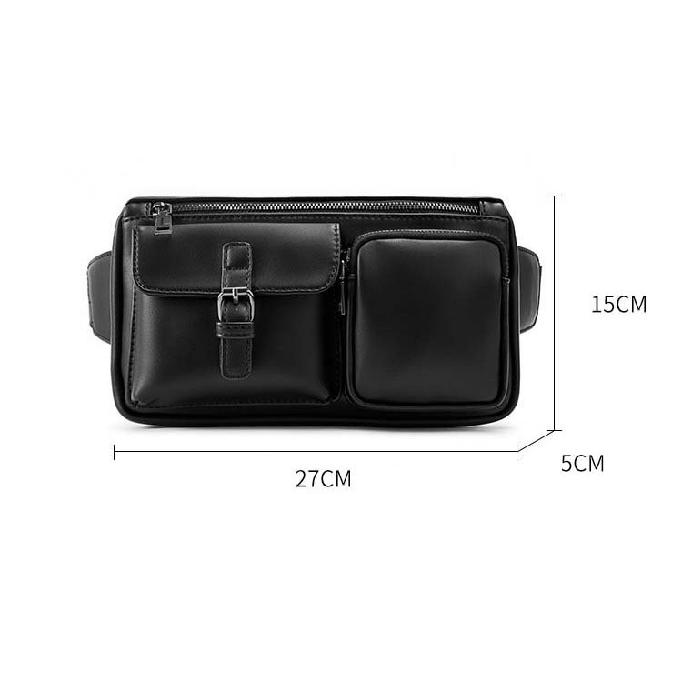 TÚI ĐEO CHÉO NAM THỜI TRANG DA PU KHÔNG THẤM NƯỚC | BigBuy360 - bigbuy360.vn