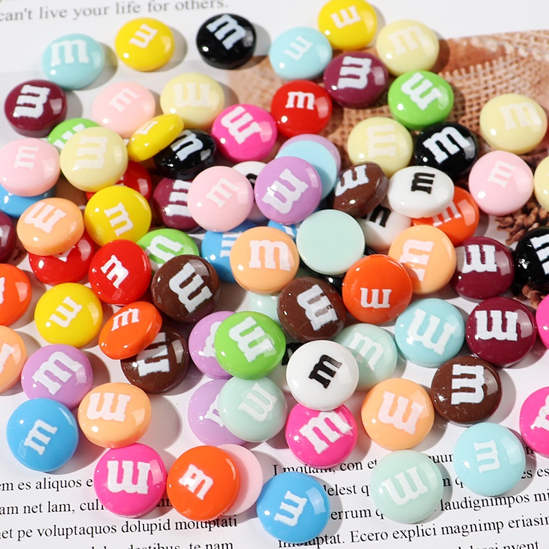 Màu M đậu Resin phụ kiện dép Crocs charm DIY khóa giày crocs jibbitz Nhựa trang sức Phụ kiện trang trí giày crocs nút trang trí điện thoại di động Nắp đậy / Khung ảnh / Cốc nước / Túi Nguyên liệu làm phụ kiện handmade sáng tạo
