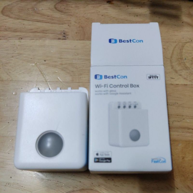 Công tắc điều khiển thông minh Broadlink Bestcon MCB1 công suất 2400W hỗ trợ điều khiển bằng trợ lý ảo