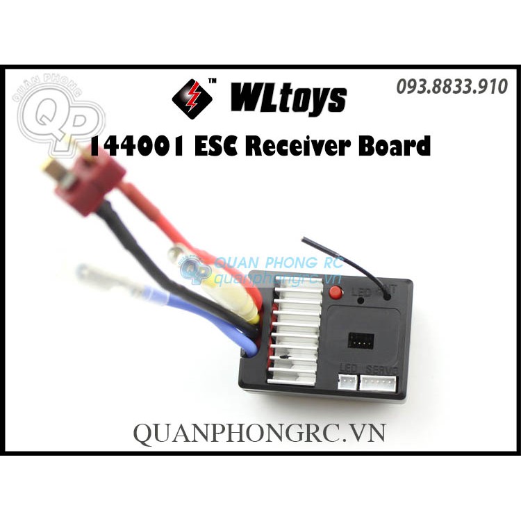 ĐIỀU TỐC WLtoys ESC + Receiver For 144001 1/14 4WD RC Car