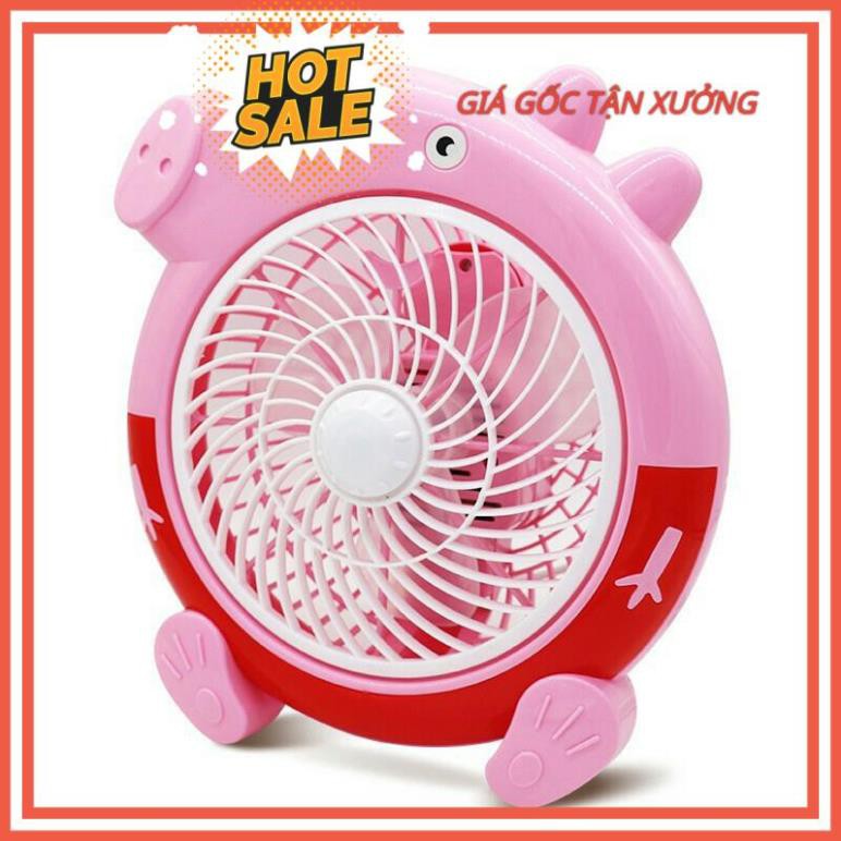 Quạt mini để bàn, quạt để bàn hình thú cắm điện kute nhỏ gọn tiết kiệm không gian công suất 20W | BigBuy360 - bigbuy360.vn