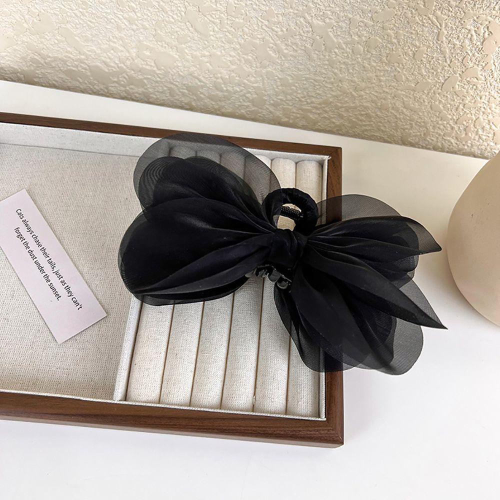 Kẹp Tóc Hình Nơ / Cá Mập Dễ Thương Phong Cách Hàn Quốc Cho Nữ