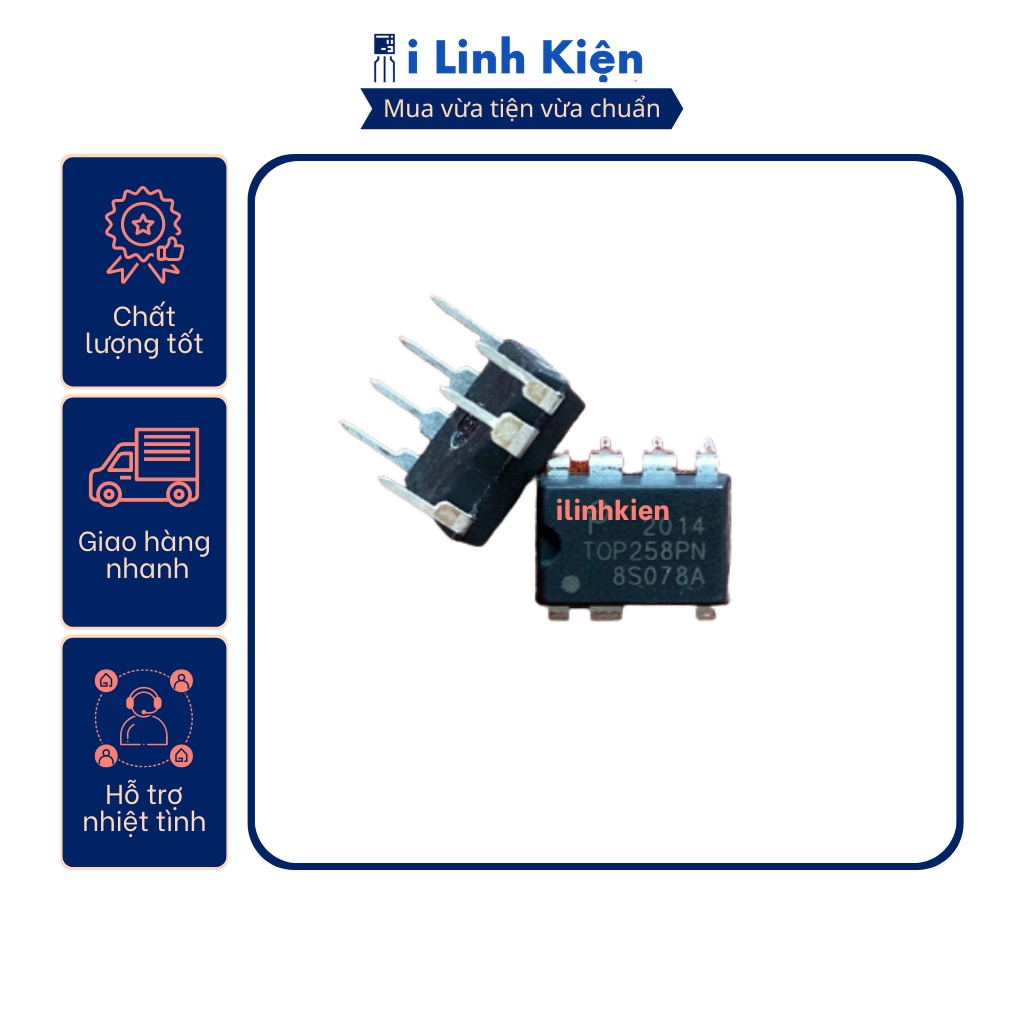 Ic nguồn TOP244PN TOP246PN TOP258PN chính hãng.