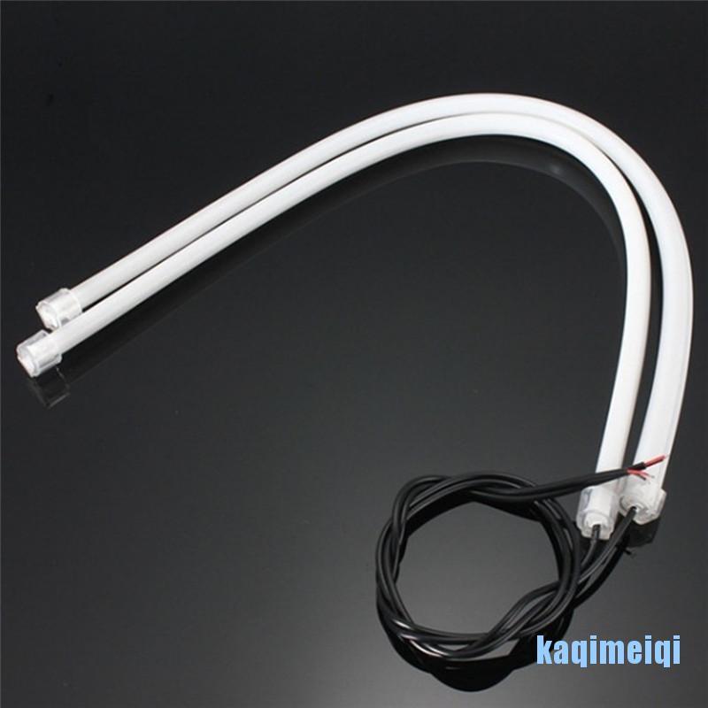 [KQ]  45CM DRL Flexible LED Tube Strip Daytime Running Lights Car Parking Lamps  QN