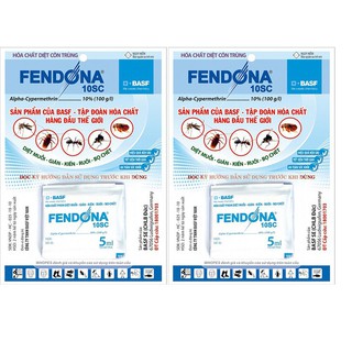 COMBO 2 VĨ THUỐC MUỖI FENDONA 5ML