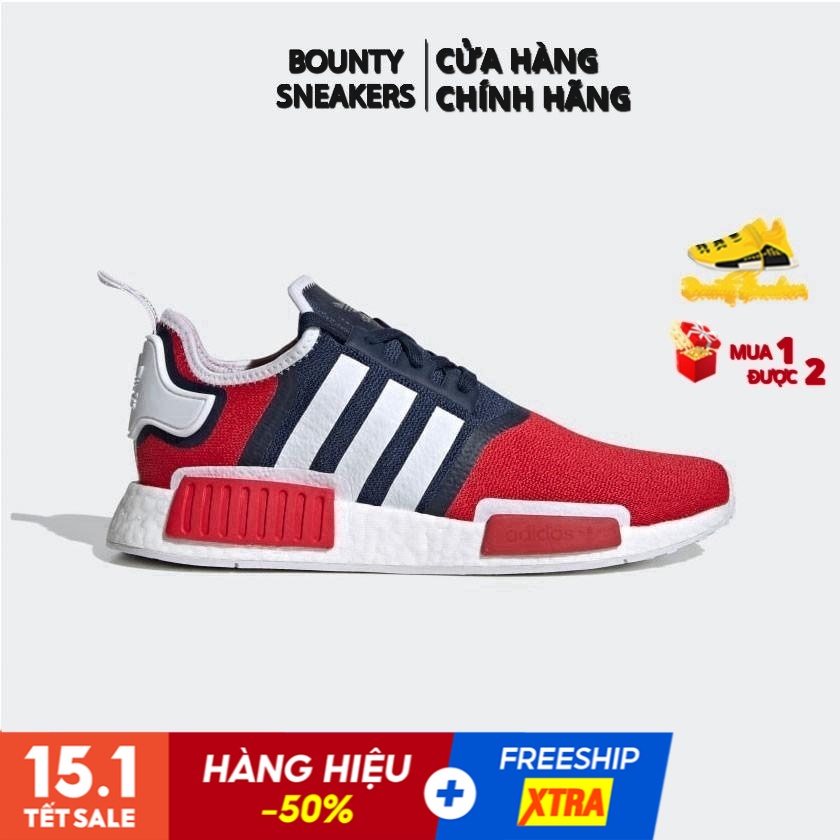 Giày NMD_R1 &quot;Navy Scarlet&quot; FV1734 - Hàng Chính Hãng - Bounty Sneakers