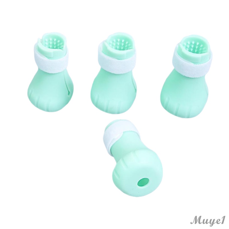 Bộ 4 Bọc Silicone Bảo Vệ Móng Cho Mèo Cào