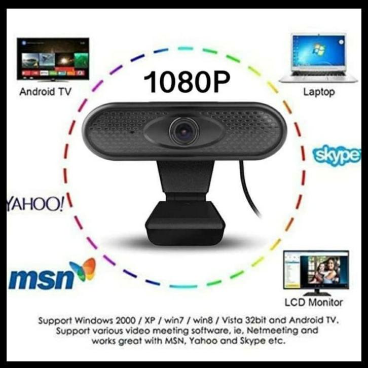 Webcam toàn diện Hd 1080P tích hợp micro hỗ trợ phát sóng trực tiếp