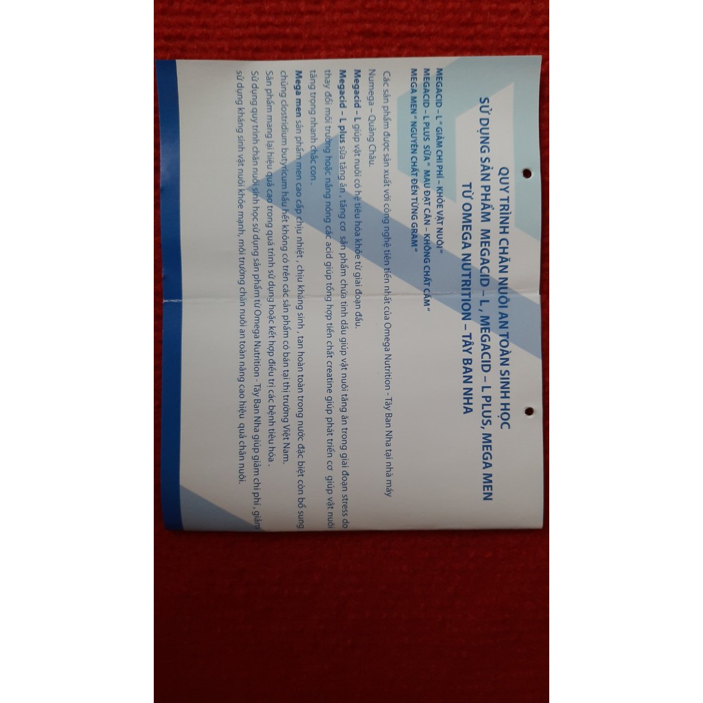 Men tiêu hóa,  hỗ trợ tiêu hóa Acid HỮU CƠ MEGACID L , thúc đẩy ăn tốt dùng trong chăn nuôi,